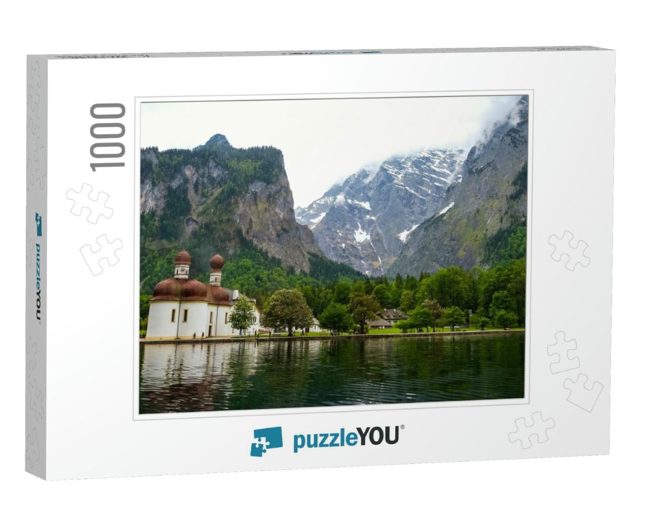 The Koenigssee is an Emerald-Green Gem of a Lake in the B... Jigsaw Puzzle with 1000 pieces