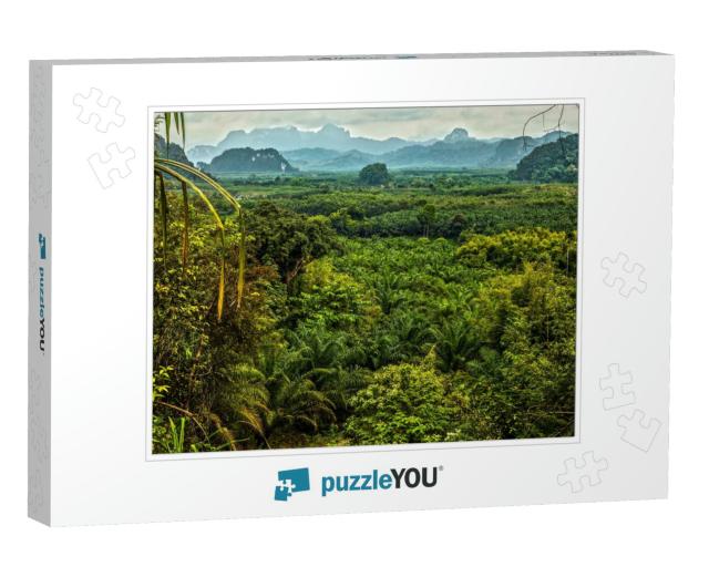 Thailand Rain Forest Landscape... Jigsaw Puzzle