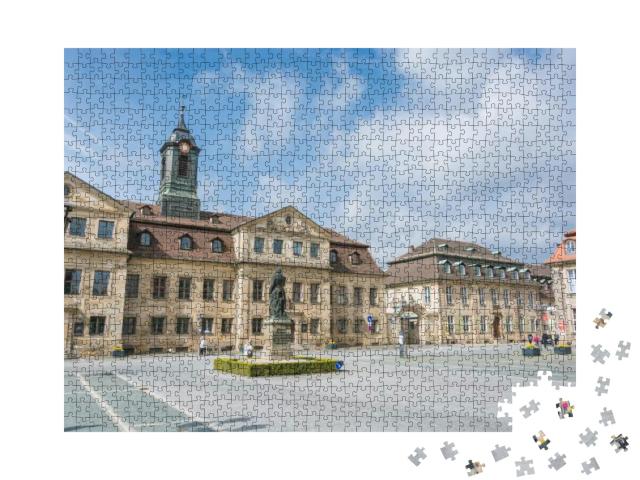 Bayreuth Central Square, Germany... Jigsaw Puzzle with 1000 pieces