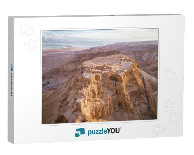 Masada. the Ancient Fortification in the Southern Distric... Jigsaw Puzzle