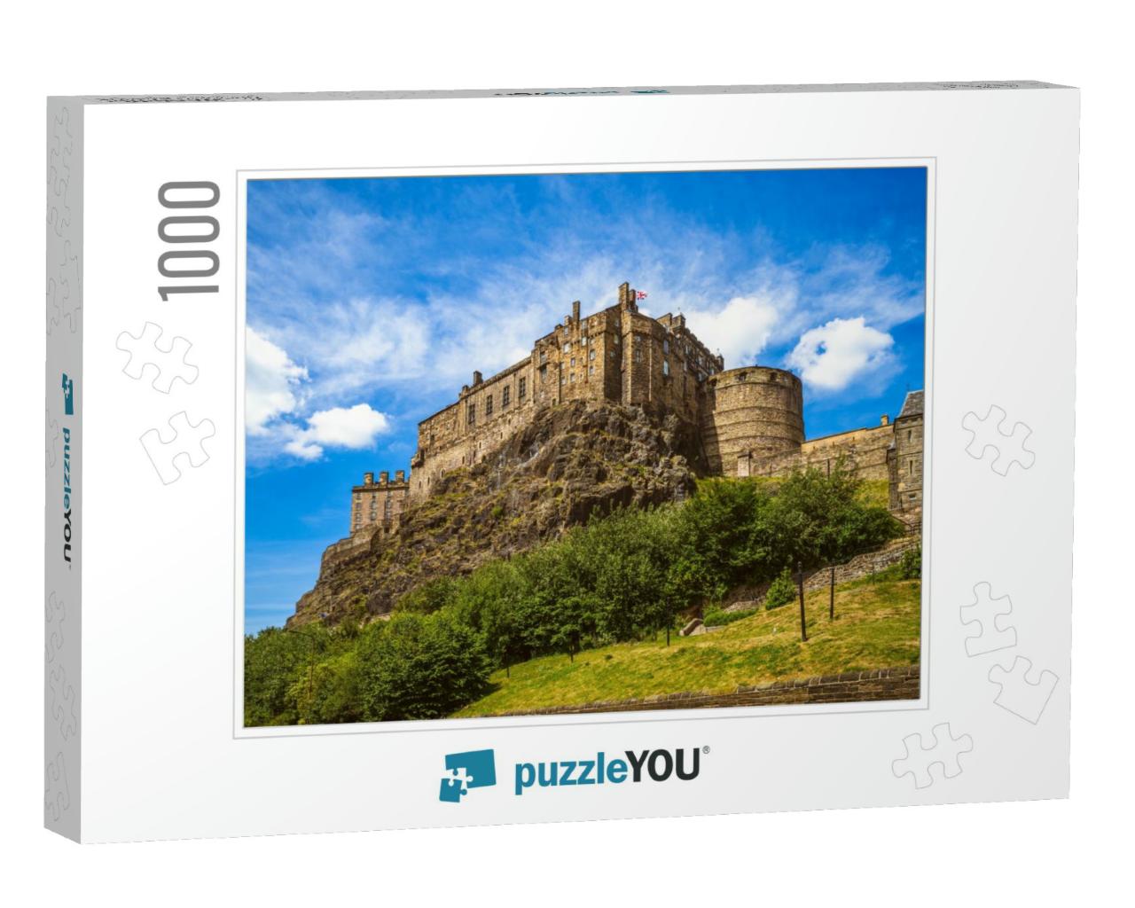 Edinburgh Castle in Edinburgh, Scotland, Up... Jigsaw Puzzle with 1000 pieces