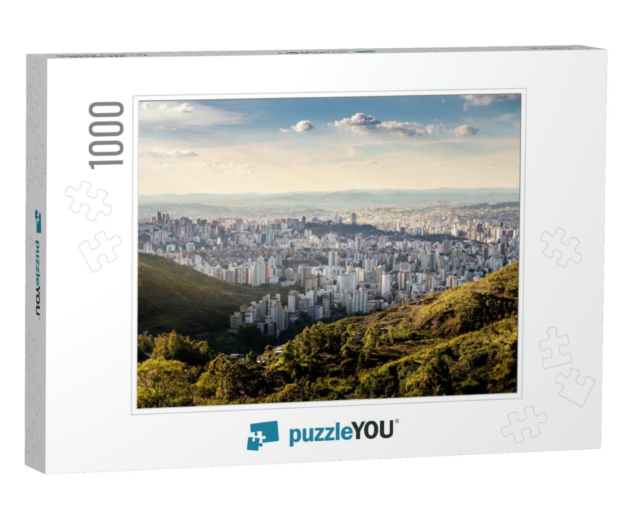 Landscape of Belo Horizonte During a Sunny Afternoon from... Jigsaw Puzzle with 1000 pieces