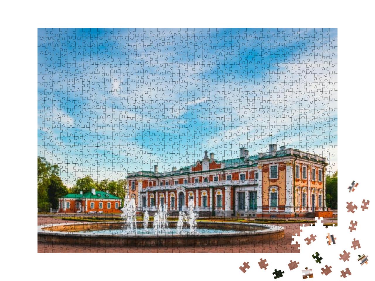 An Evening Sky Over the Kadriorg Public Art Museum, the V... Jigsaw Puzzle with 1000 pieces