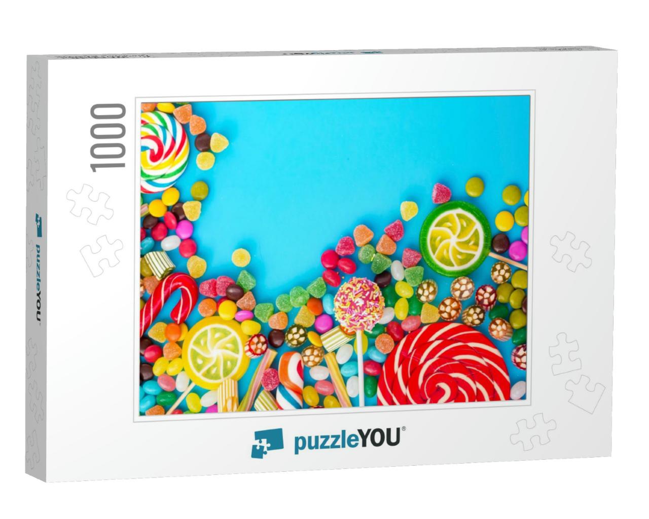 Colorful Candies Desserts... Jigsaw Puzzle with 1000 pieces