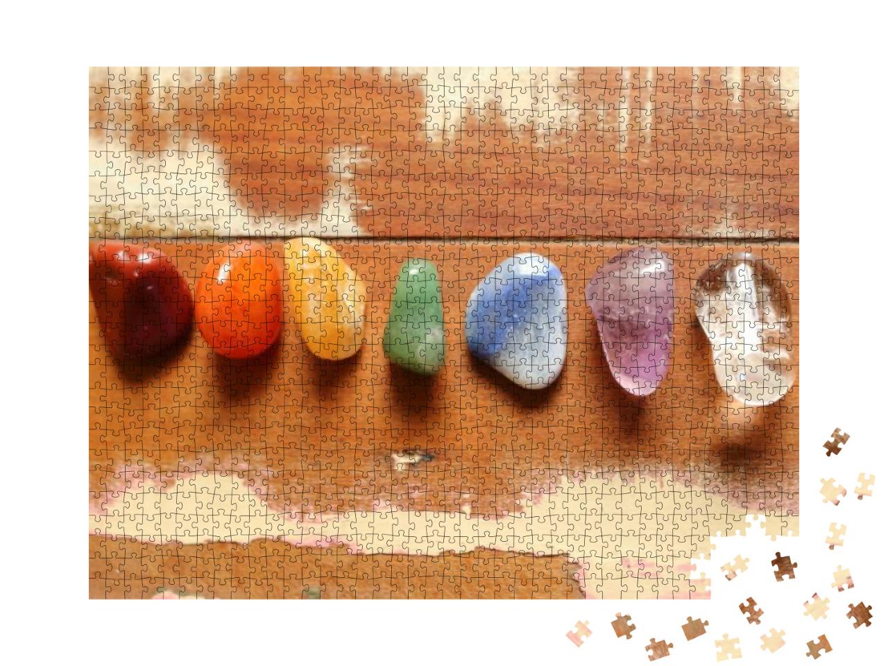 Chakras Stones to Heal... Jigsaw Puzzle with 1000 pieces