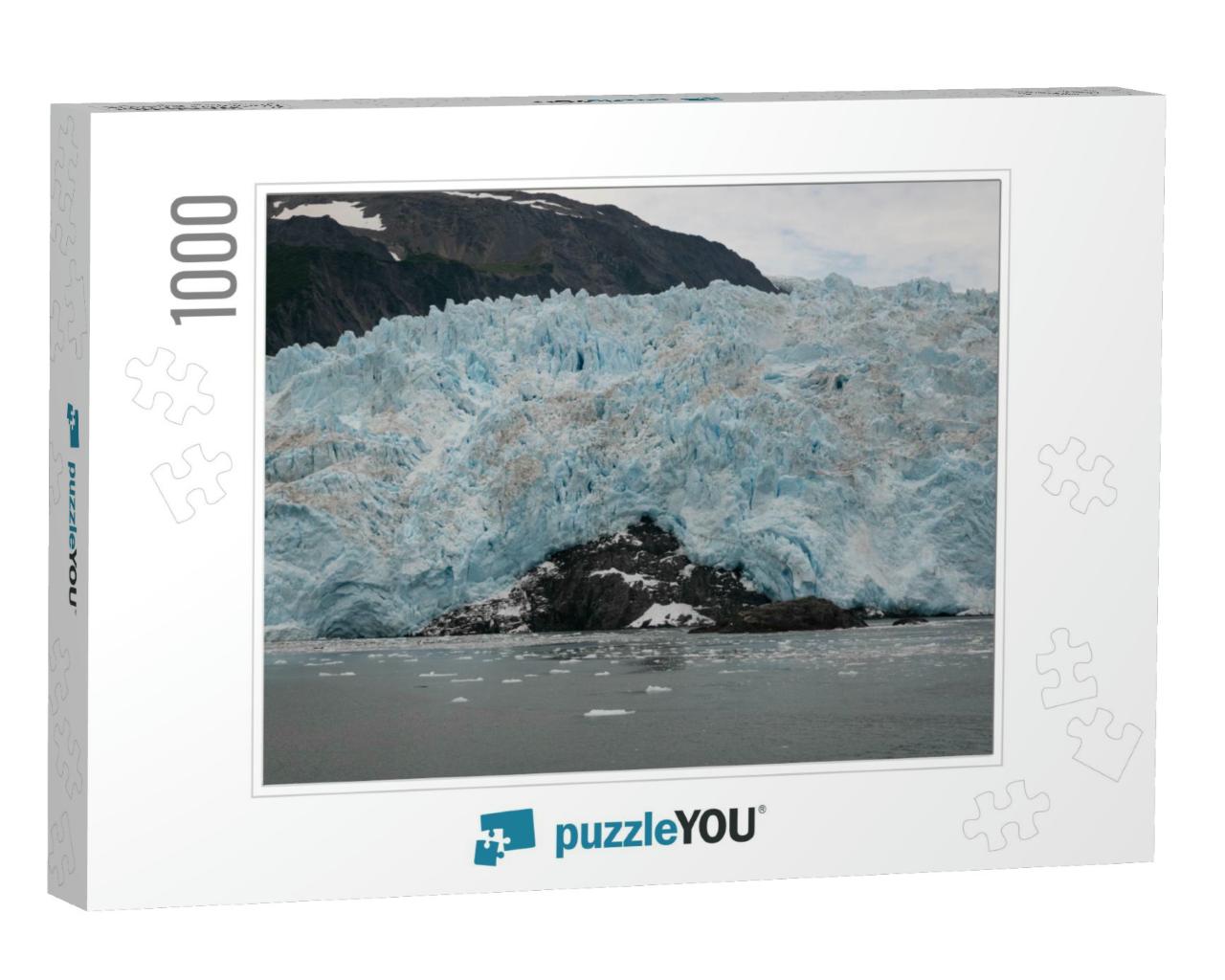 View from a Glacier Tour Boat in Kenai Fjords National Pa... Jigsaw Puzzle with 1000 pieces