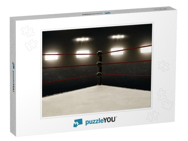 Professional Boxing Ring... Jigsaw Puzzle