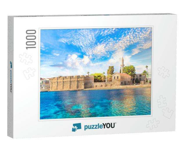 Beautiful View of the Castle of Larnaca, on the Island of... Jigsaw Puzzle with 1000 pieces