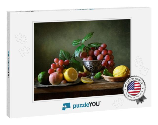 Still Life with Fruit... Jigsaw Puzzle