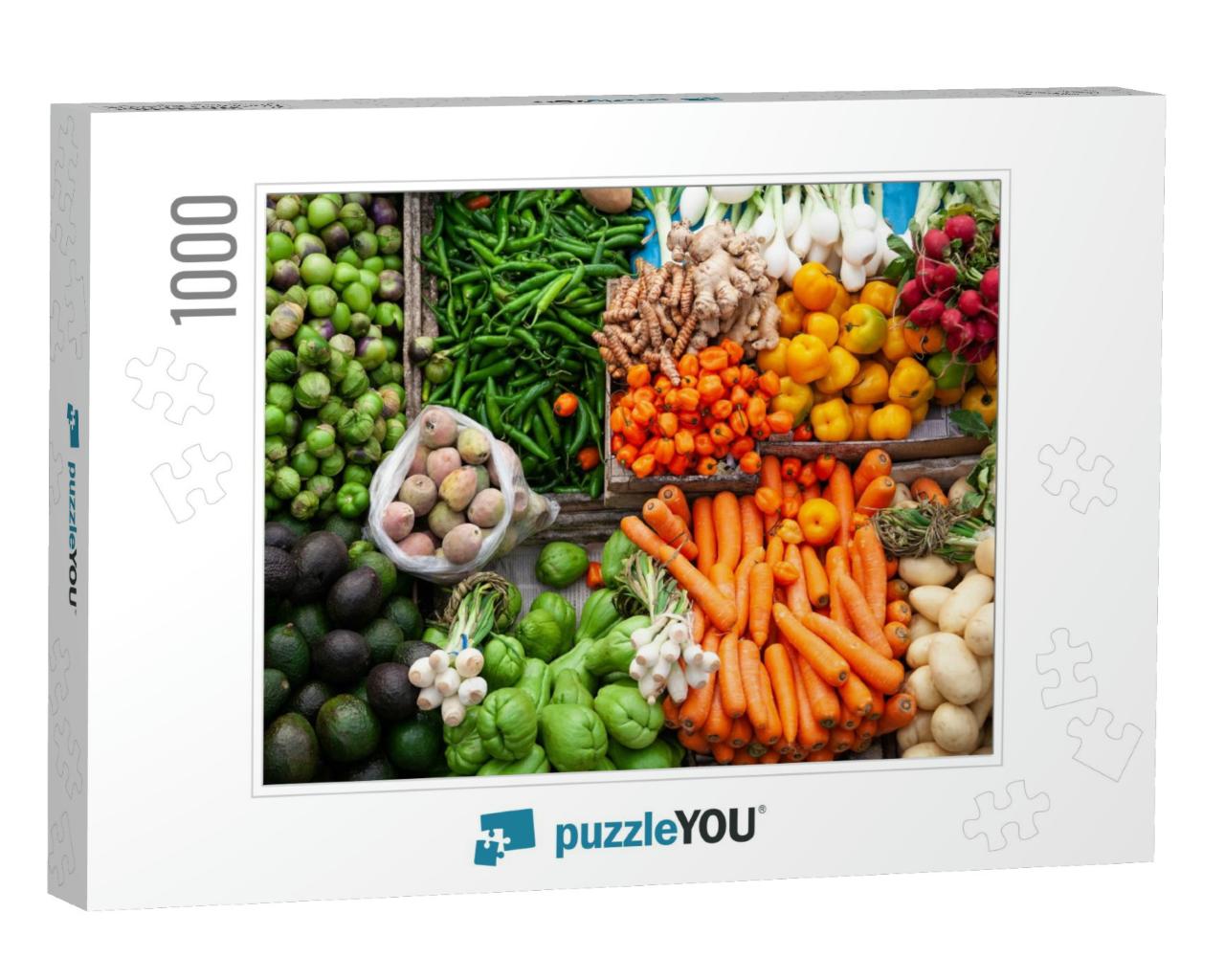 Different Types of Vegetables Originating from Mexico... Jigsaw Puzzle with 1000 pieces