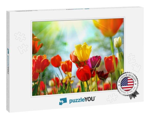 Beautiful Spring Flowers... Jigsaw Puzzle