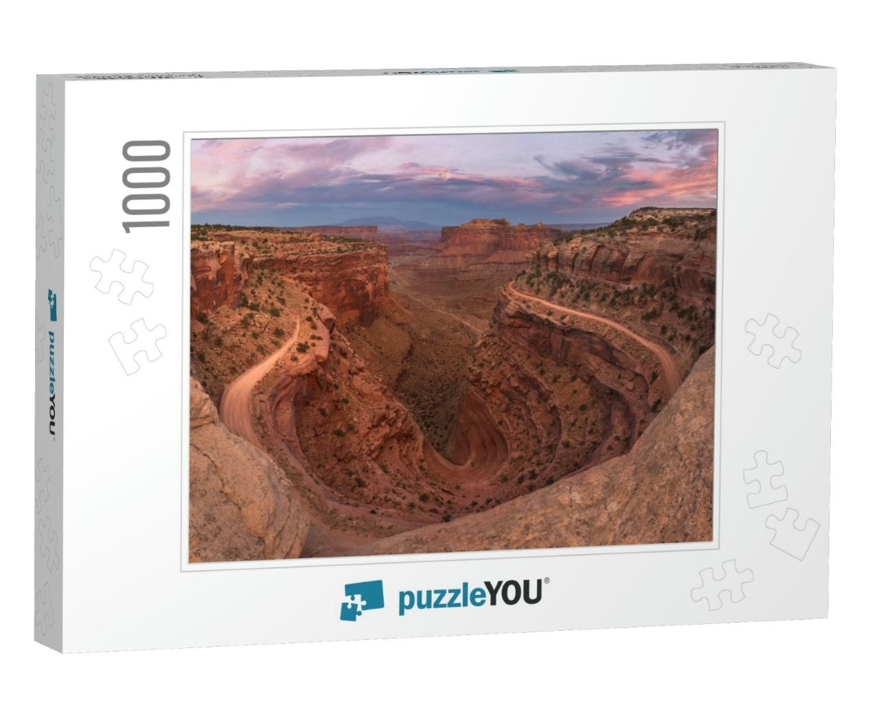 Canyonlands National Park, Moab At Sunset... Jigsaw Puzzle with 1000 pieces