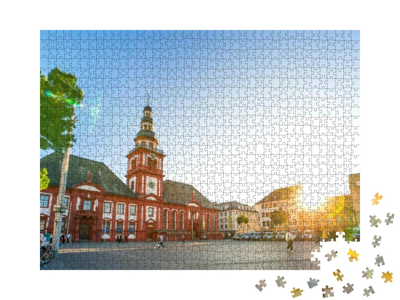 Mannheim, Market... Jigsaw Puzzle with 1000 pieces