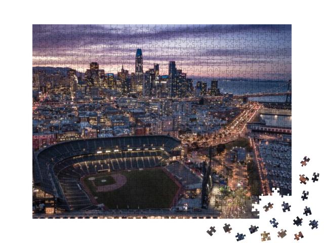 San Fran Sunsets... Jigsaw Puzzle with 1000 pieces