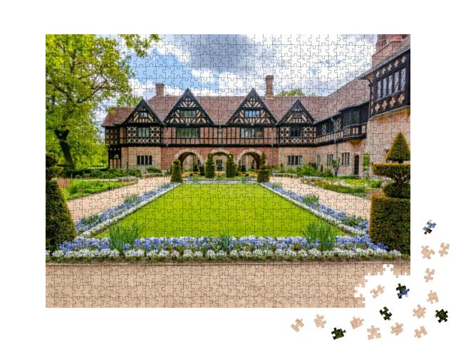 Cecilienhof Palace in New Neuer Park, Potsdam, Germany... Jigsaw Puzzle with 1000 pieces
