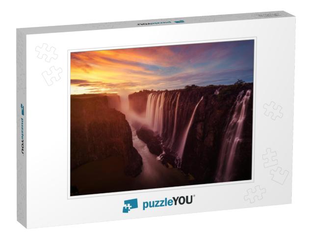 Victoria Falls in Zambia & Zimbabwe... Jigsaw Puzzle