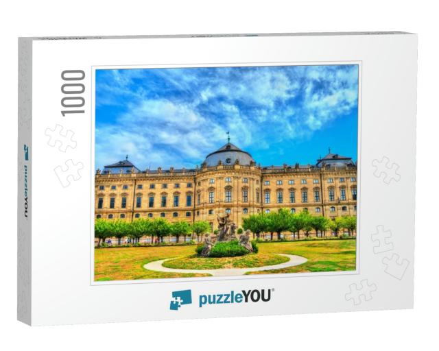 The Wurzburg Residence, UNESCO World Heritage in Bavaria... Jigsaw Puzzle with 1000 pieces