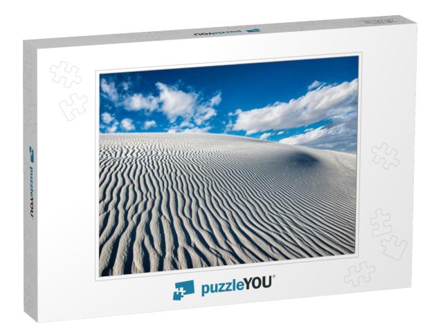 Sand Ripples in the Dunes At White Sands National Monumen... Jigsaw Puzzle