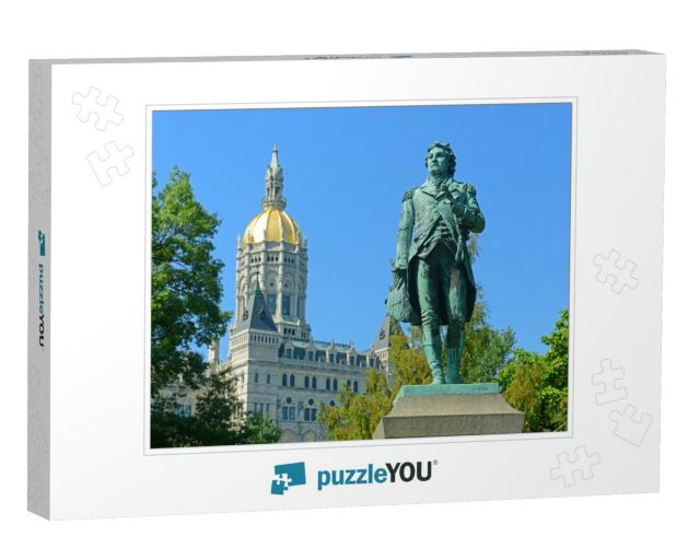 Connecticut State Capitol, Hartford, Connecticut, Usa. Th... Jigsaw Puzzle
