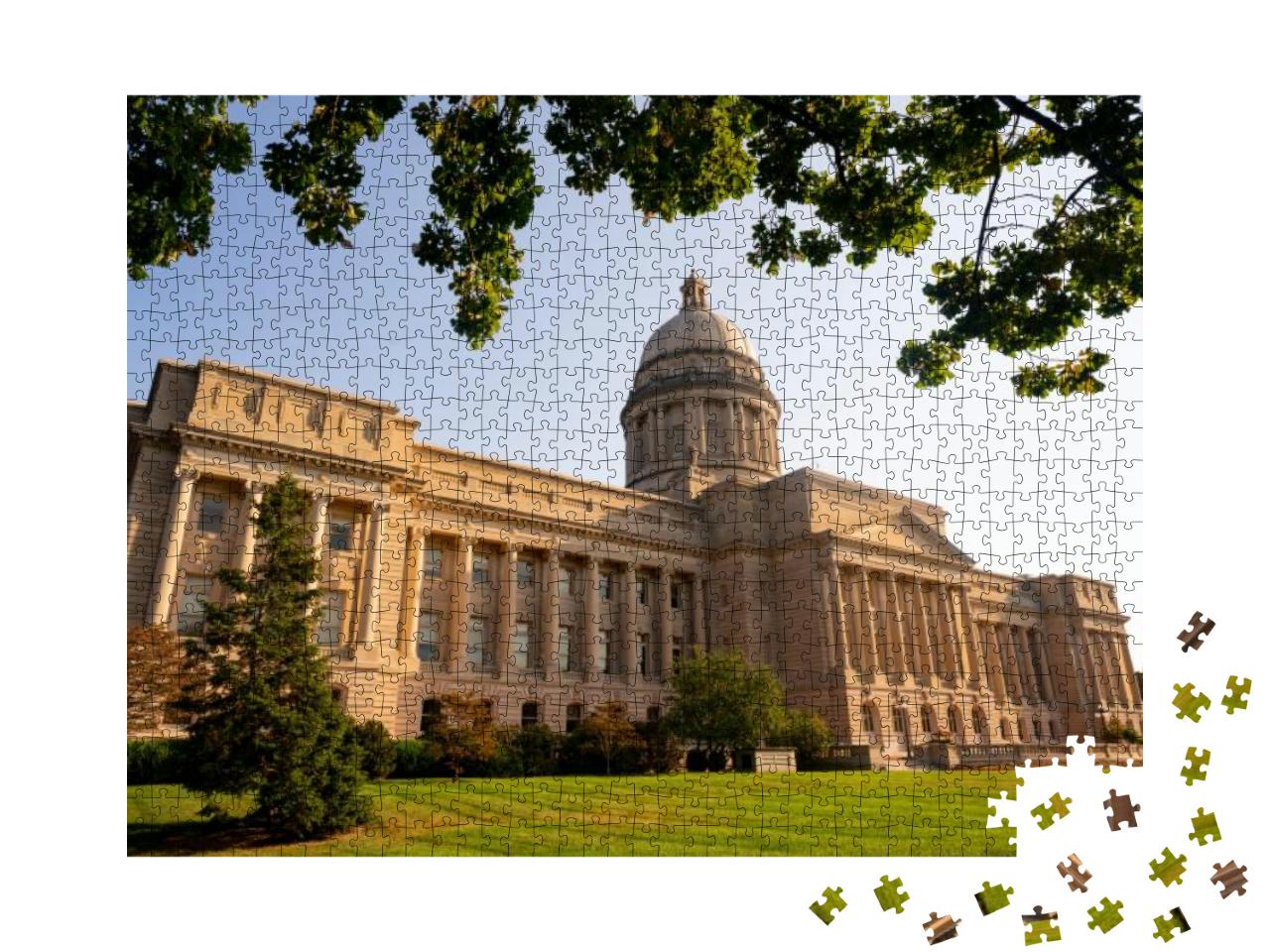 The Kentucky State Capitol Frankfort House of the Three B... Jigsaw Puzzle with 1000 pieces