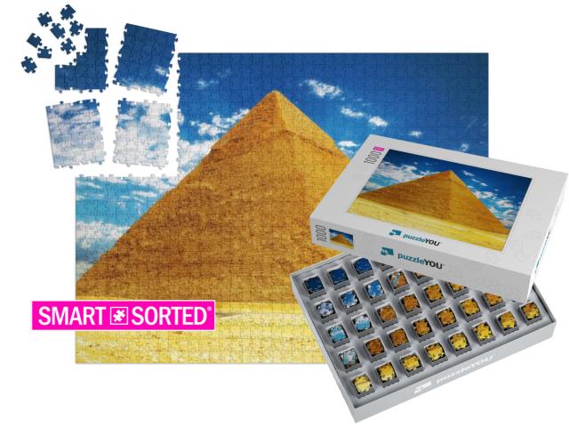 Great Pyramid, Located At Giza Egypt... | SMART SORTED® | Jigsaw Puzzle with 1000 pieces