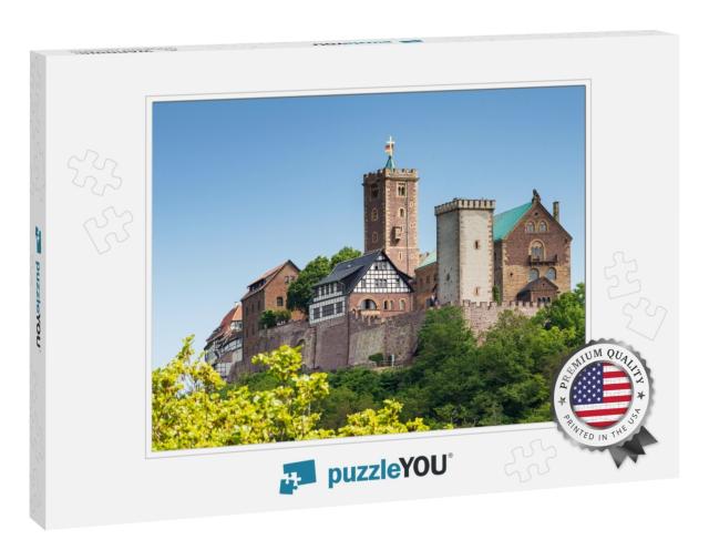 View of the Famous Wartburg - a World Heritage Site, Thur... Jigsaw Puzzle