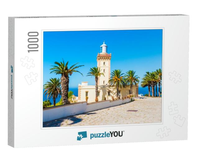 Beautiful Lighthouse of Cap Spartel Close to Tanger City... Jigsaw Puzzle with 1000 pieces