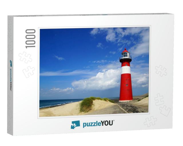 Beautiful Light House - Landscape Wide View... Jigsaw Puzzle with 1000 pieces