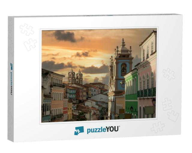 Pelourinho, Historic Center of the City of Salvador Bahia... Jigsaw Puzzle