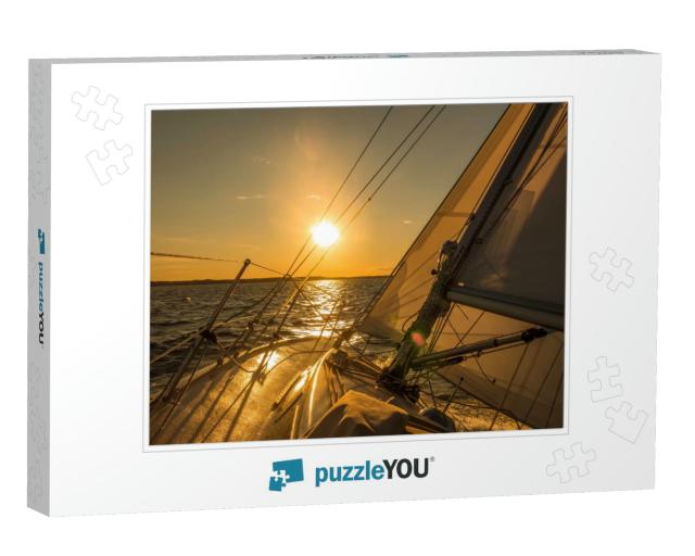 Sailing Boat on the Sunset... Jigsaw Puzzle
