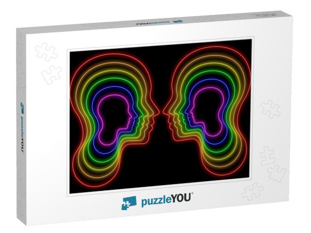 Sexual Diversity Gender Concept Pride Month Kiss R... Jigsaw Puzzle