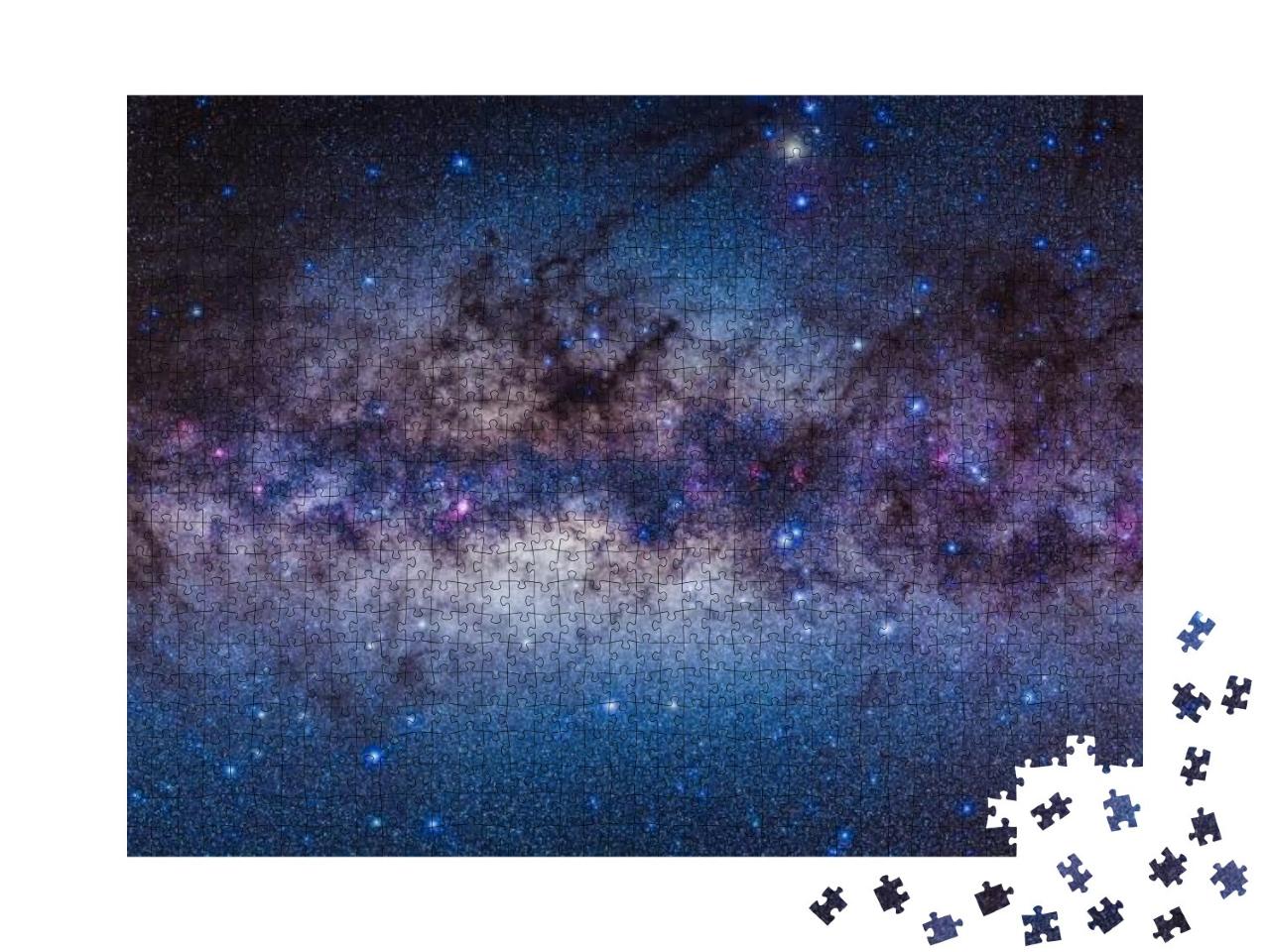 Milky Way in the Night Sky... Jigsaw Puzzle with 1000 pieces