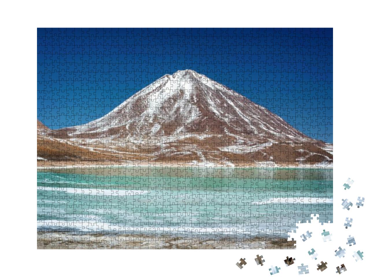 Laguna Verde, Sud Lipez Province, Potosi, Bolivia... Jigsaw Puzzle with 1000 pieces
