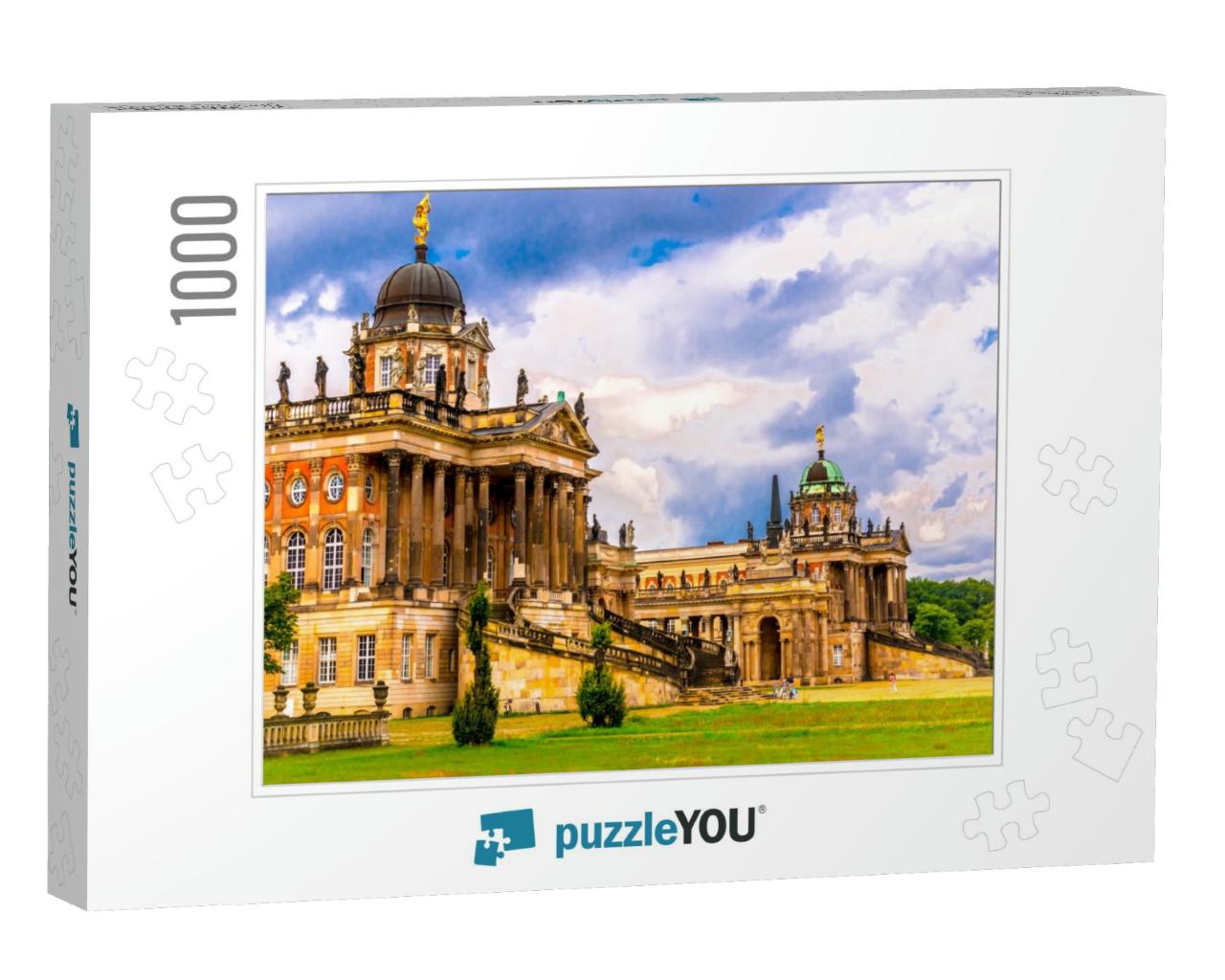 The New Palace a Huge Magnificent Palace from the 18th Ce... Jigsaw Puzzle with 1000 pieces