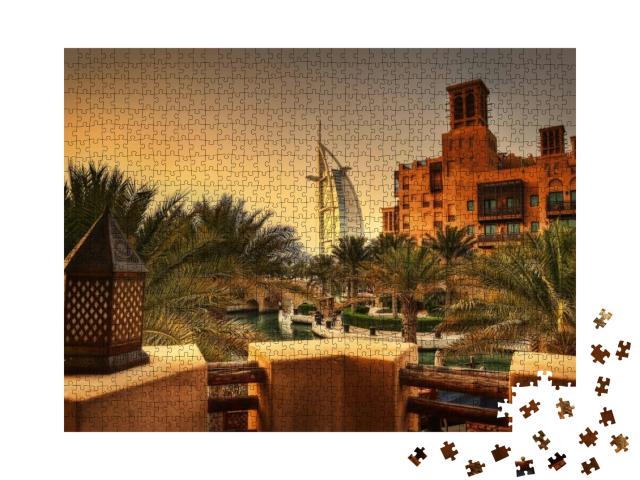 Dubai Jumeirah Uae... Jigsaw Puzzle with 1000 pieces