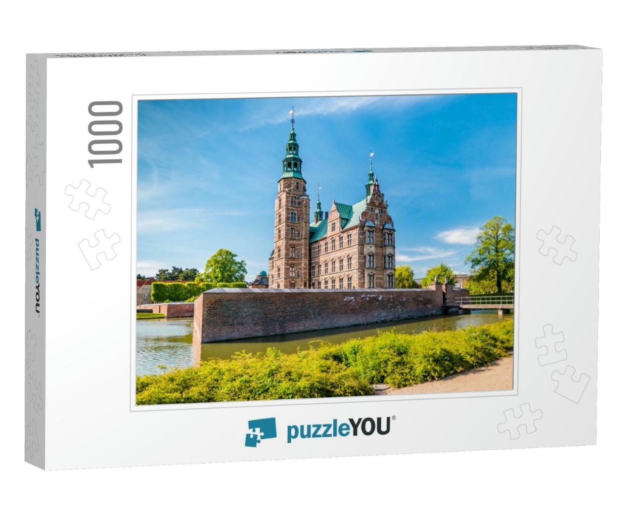 The Rosenborg Castle in Copenhagen, Denmark. Dutch Renais... Jigsaw Puzzle with 1000 pieces