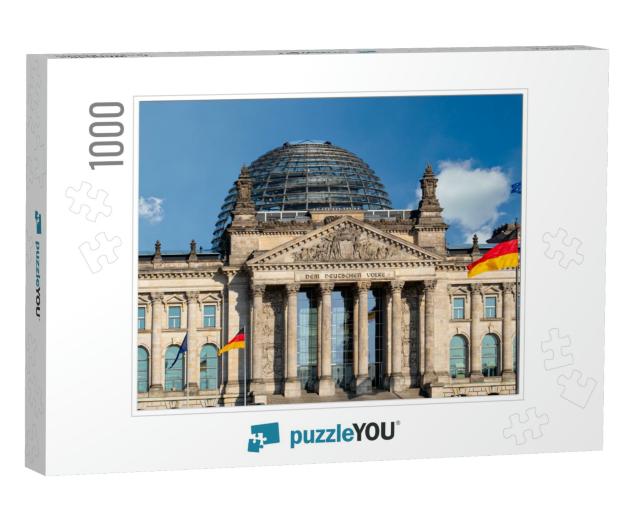 Reichstag Building, Seat of the German Parliament Deutsch... Jigsaw Puzzle with 1000 pieces