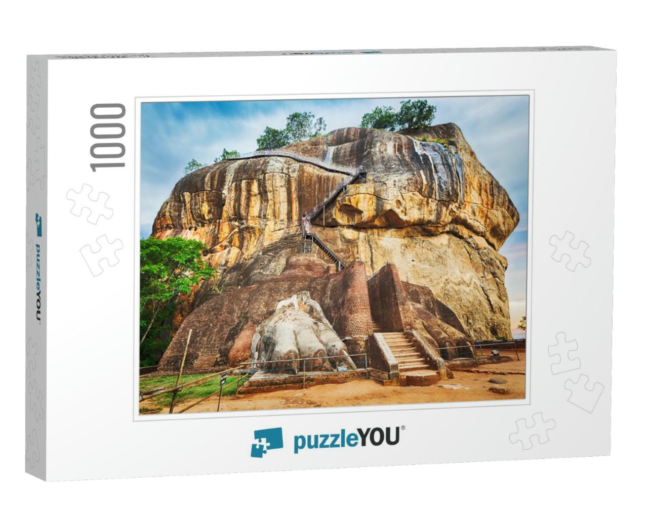 World Heritage Site Sgiriya or Lion Rock. Panorama... Jigsaw Puzzle with 1000 pieces