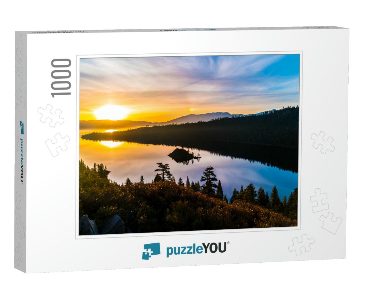 Lake Tahoe Nature Get Away a Vacation Destination Amazing... Jigsaw Puzzle with 1000 pieces