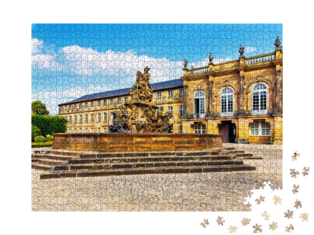 Scenic Summer View of the Old Town Architecture in Bayreu... Jigsaw Puzzle with 1000 pieces
