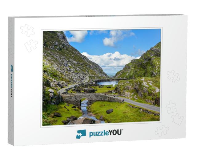 Scenic View of Gap of Dunloe, County Kerry, Ireland... Jigsaw Puzzle