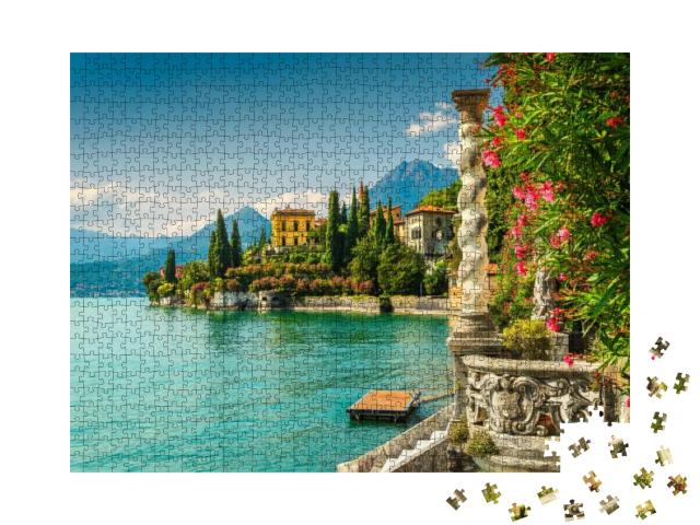 Famous Luxury Villa Monastero, Stunning Botanical Garden... Jigsaw Puzzle with 1000 pieces