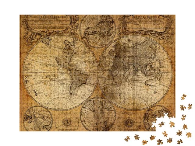 Old Map1746... Jigsaw Puzzle with 1000 pieces