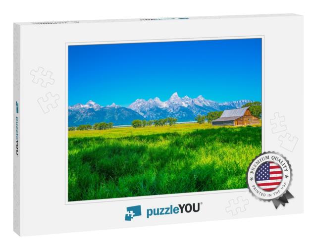 Grand Teton National Park is an American National Park in... Jigsaw Puzzle