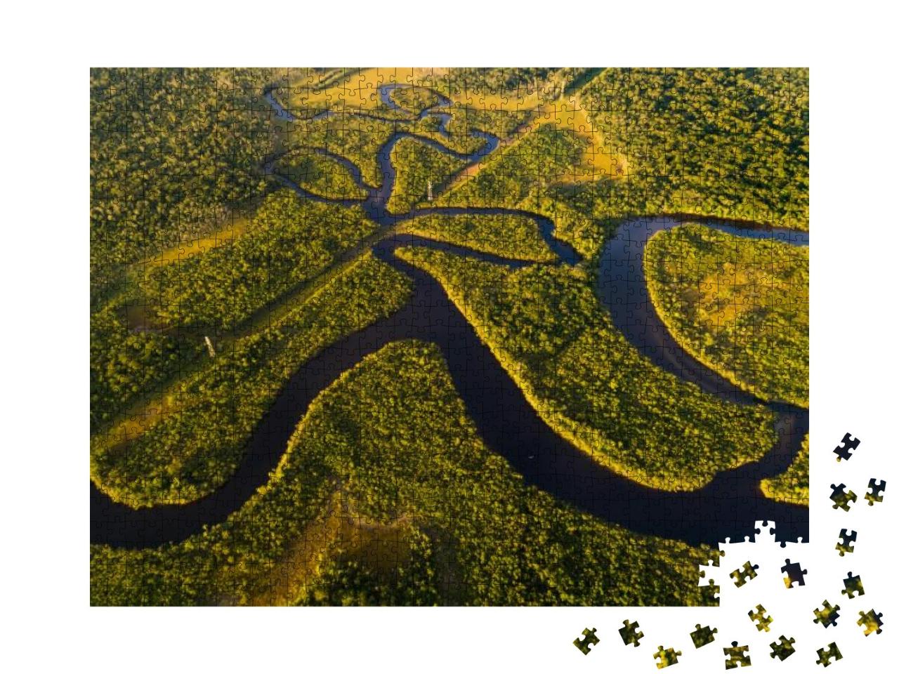 Amazon Rainforest in Brazil... Jigsaw Puzzle with 1000 pieces