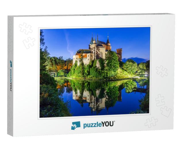 Romantic & Beautiful Bojnice Castle, UNESCO Heritage 1103... Jigsaw Puzzle
