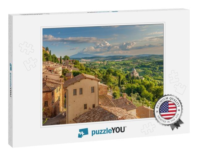 Landscape of the Tuscany Seen from the Walls of Montepulc... Jigsaw Puzzle