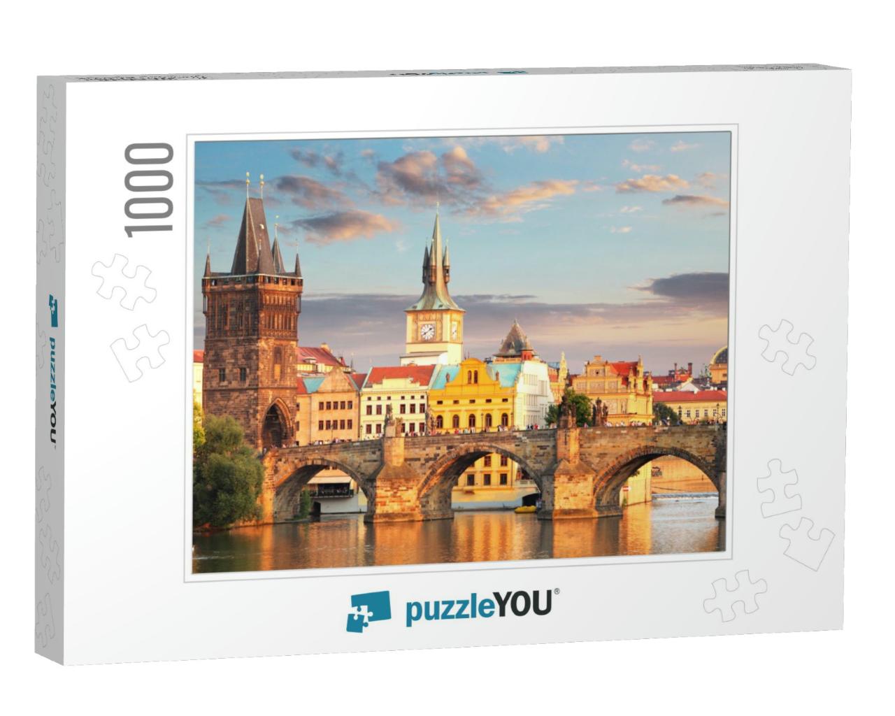 Prague - Charles Bridge, Czech Republic... Jigsaw Puzzle with 1000 pieces