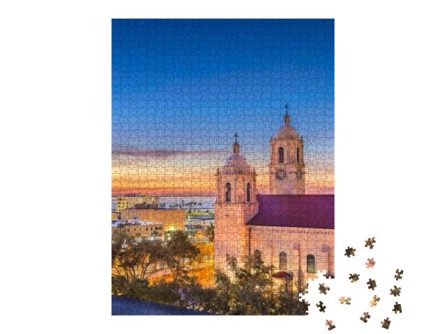 Corpus Christi, Texas, USA At Corpus Christi Cathedral in... Jigsaw Puzzle with 1000 pieces