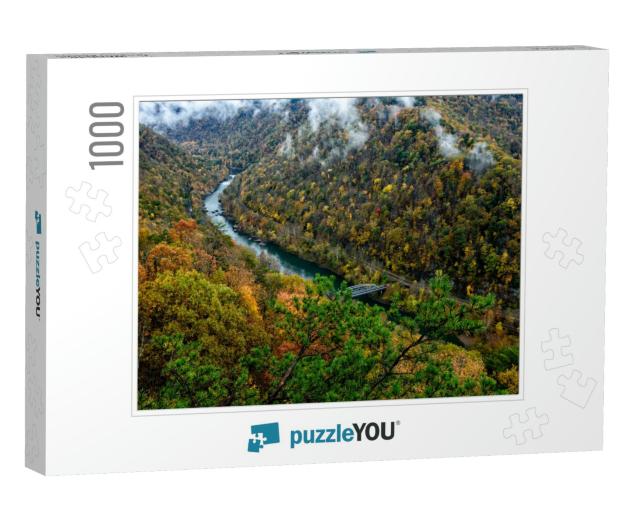 New River Gorge National Park & Preserve, Fayette County... Jigsaw Puzzle with 1000 pieces